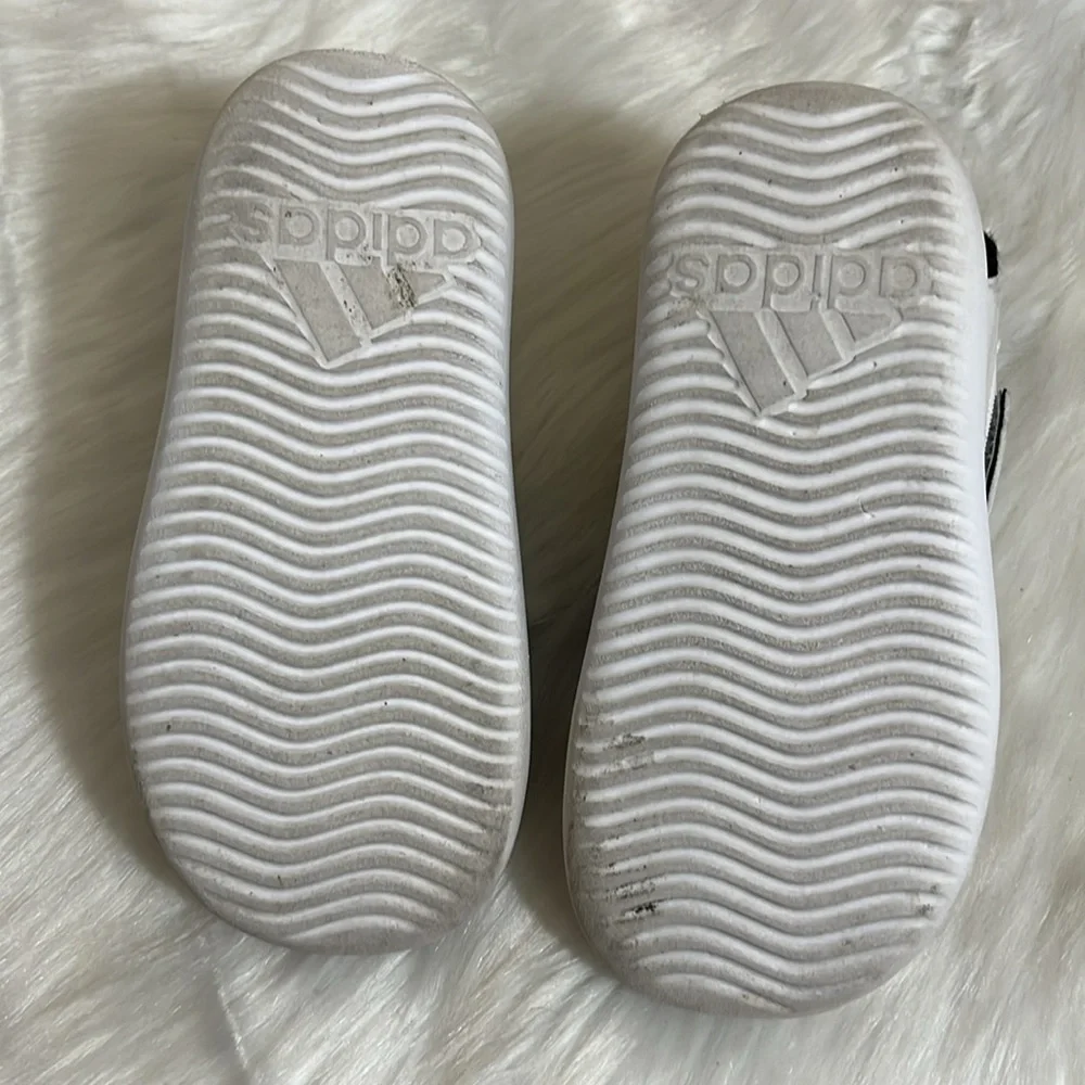 Adidas Black White Sandals